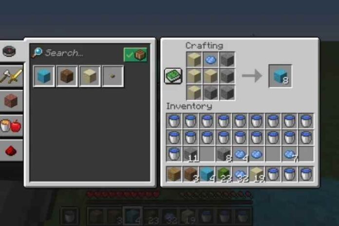 How to make concrete in Minecraft