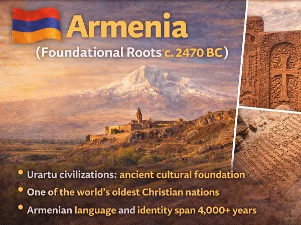 Armenia (Foundational Roots c. 2470 BC)