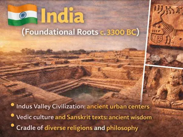 India's ancient roots and heritage